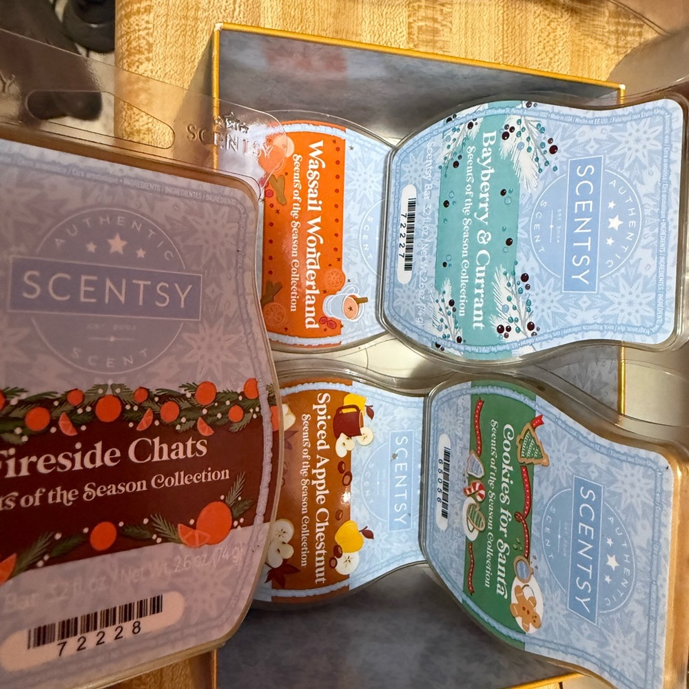 Scentsy Seasonal Wax Melts Collection